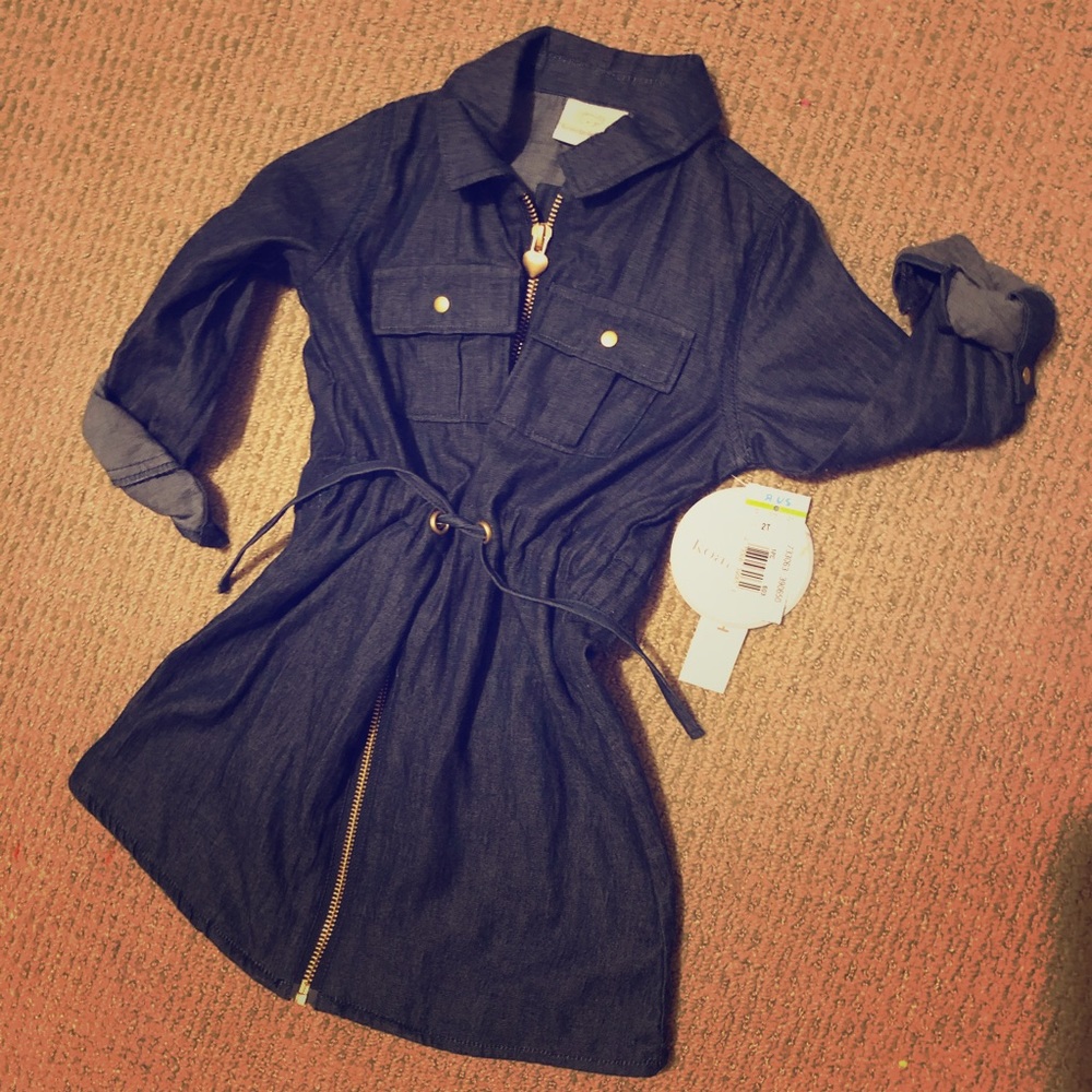 Denim dress